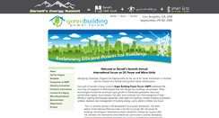 Desktop Screenshot of greenbuildingpower.darnell.com