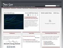 Tablet Screenshot of darnell.com